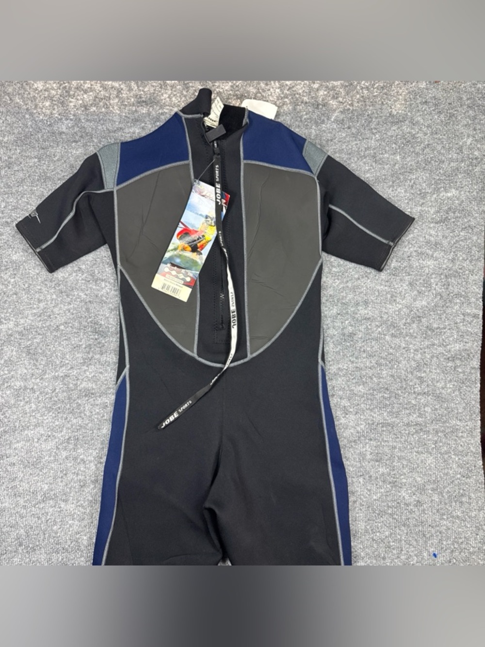 NEW Jobe Wetsuit XL Black Blue Shorty